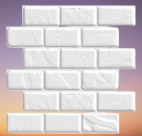 3D Brick Wall Sticker