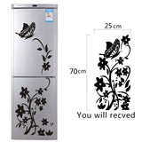 Refrigerator Black Sticker