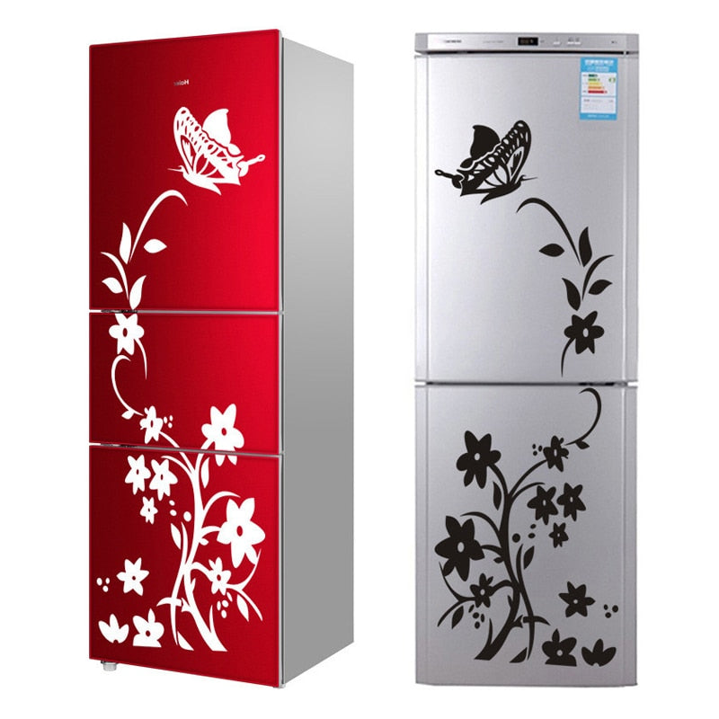 Refrigerator Black Sticker