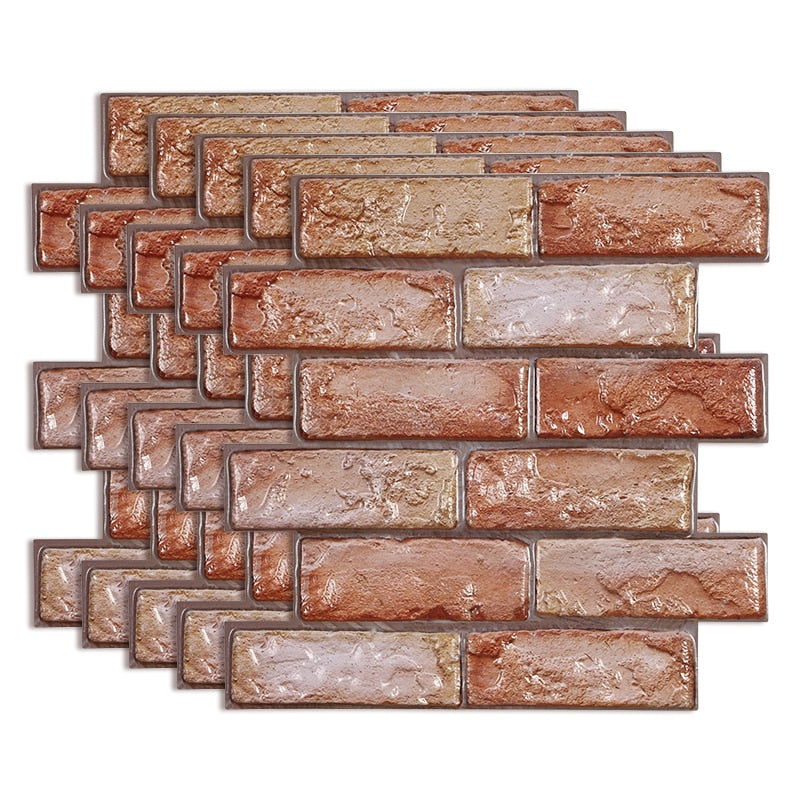 3D Brick Wall Sticker